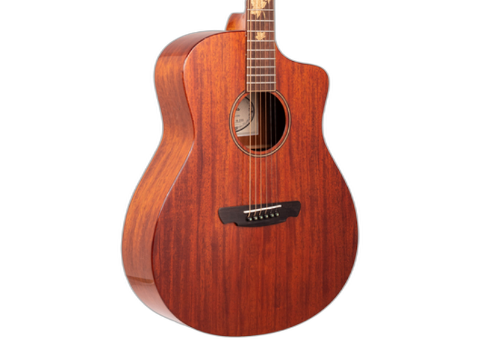 Corpo Grand Auditorium Cutaway Mahogany Maciço