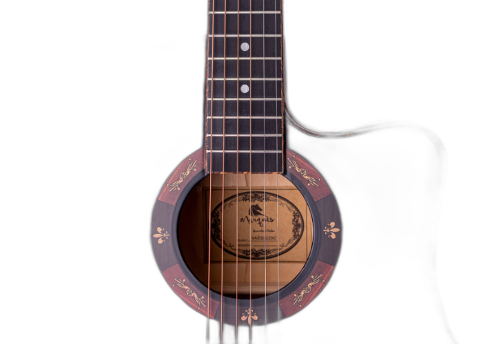 Corpo Folk Cutaway Preto Fosco