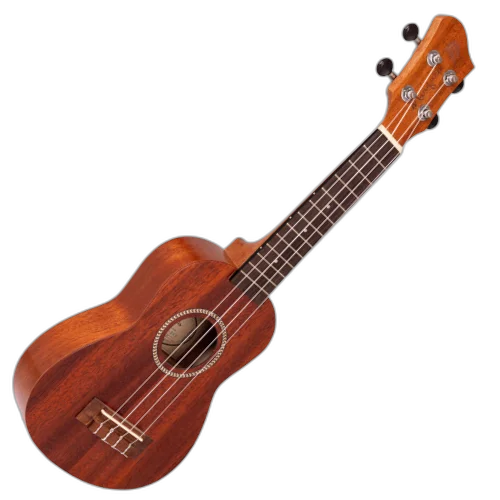 Ukulele Soprano Acústico Nylon Marquês UKS-237 NS AC Natural Fosco com Corpo em Sapele