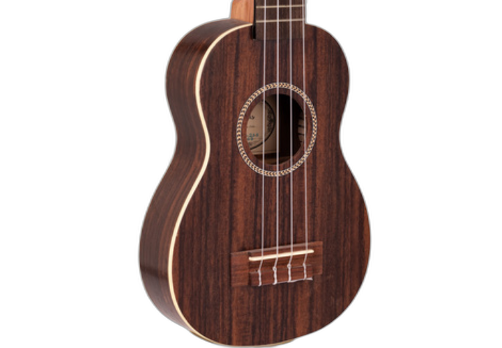 Corpo Ukulele Soprano Natural Fosco em Rosewood