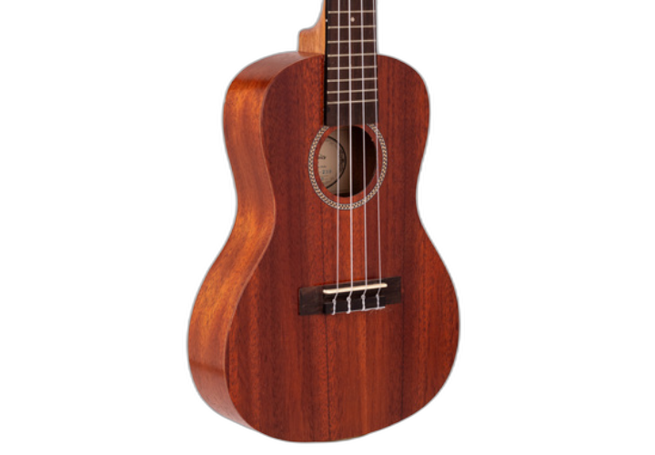 Corpo Ukulele Concerto Natural Fosco em Agathis