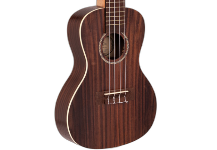 Corpo Ukulele Concerto Natural Fosco em Rosewood