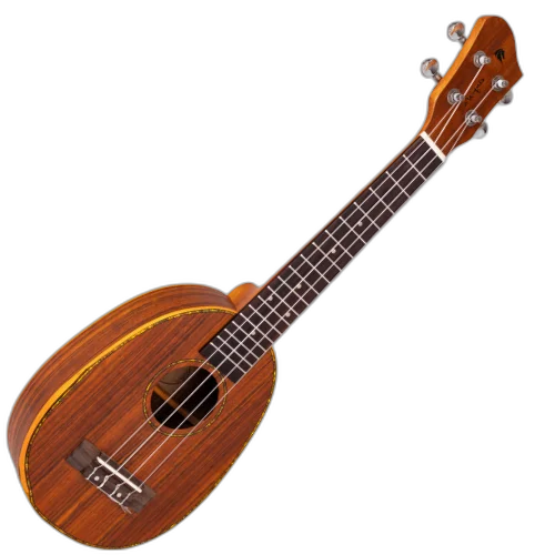 Ukulele Concerto Acústico Marquês UKC-222 NS Natural Fosco Pineapple com Corpo em Koa