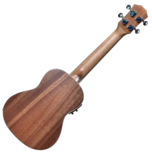 Ukulele Concerto Eletroacústico Seizi Maui Plus Concert Sapele Nut e Rastilho em Osso Roseta em Abalone Friso em Abalone Encordoamento Aquila e Logo no Headstock e Bag 10360227
