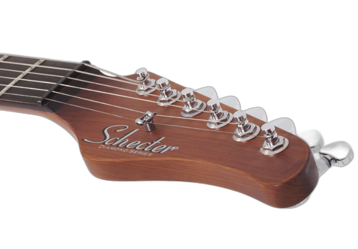 Braço Roasted Maple e Escala Ebony com 22 Jumbo Frets