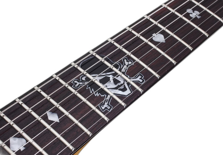Braço Maple Thin C e Escala Jacarandá com Inlays Adicts