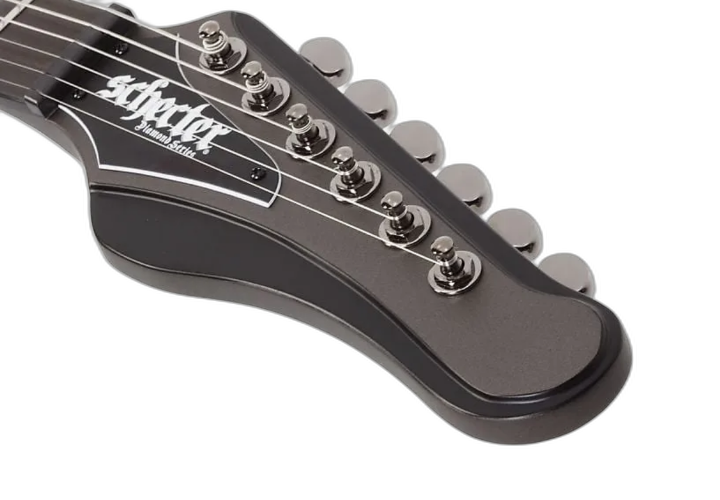 Corpo Mogno com Acabamento Satin Carbon Grey e Binding Preto