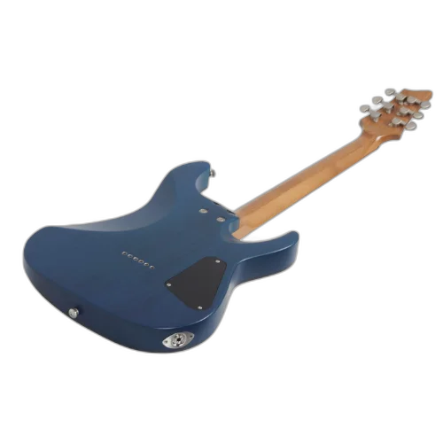 Guitarra Schecter Canhota C-1 Standard Plus Black Fade com Corpo em Basswood Braço Maple Bolt-on Perfil Thin Escala em Pau-Ferro com Captadores Schecter Diamond SuperRock HH Ponte TonePros Tune-O-Matic 3939