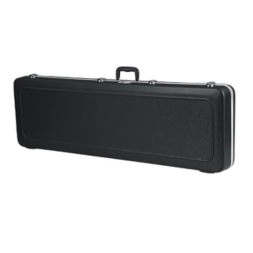 Case para Contrabaixo Elétrico Gator Gc Bass LED com Estrutura Rígida em ABS Luz LED Interna Interior em Espuma EPS Moldada com Veludo Travas e Bordas em Alumínio Alças Reforçadas Proteção Premium com Iluminação