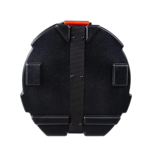 Case para Caixa de Bateria Gator GPC 1408 SD 14x8 com Estrutura Rotomoldada Ultra Resistente Interior em Microveludo Vermelho com Espuma Acolchoada Alças Ergonômicas Travas Reforçadas e Sistema de Empilhamento Gator Grooves