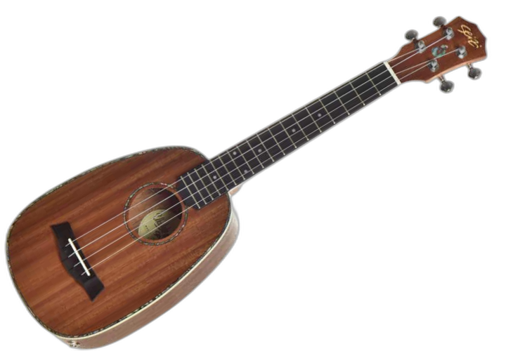 Corpo Pineapple em Sapele com Roseta em Abalone