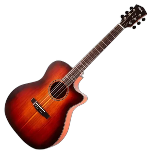 Violão Eletroacústico Cort Core GA ABW OPLB All Solid Blackwood Grand Auditorium com Cutaway Veneziano Tampo/Fundo/Laterais Blackwood Maciço Braço Mahogany Escala Ovangkol Equalizador Fishman Sonitone