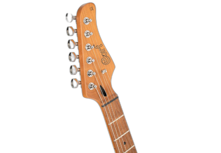 Braço Roasted Maple e Ponte 6-Point Tremolo