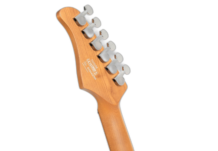 Braço Roasted Maple e Ponte 6-Point Tremolo