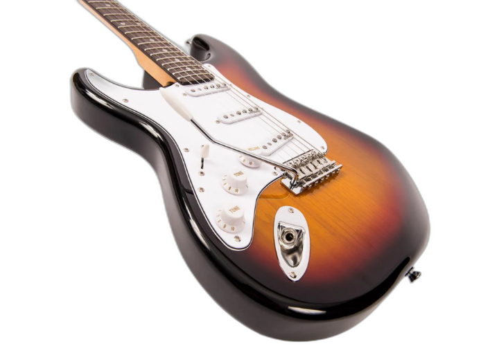 Braço Hard Maple e Ponte Tremolo Wilkinson