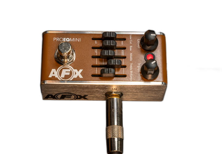 Pedal Fishman AFX PRO EQ Mini Preamp