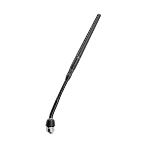 Cápsula Shure R189B Mini-Shotgun Lobar para Microflex Gooseneck e Suspenso Preta com Padrão Direcional Estreito CommShield RF Immunity