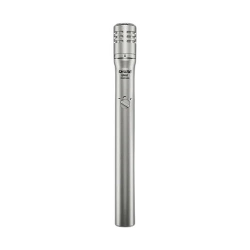 Microfone Shure SM81-LC Condensador Cardioide Instrumentos Acústicos com Swivel Adapter Filtro Anti-Puff e Low-Cut Filter