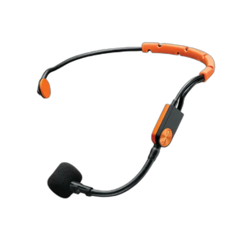 Microfone Shure SM31FH-TQG Headset Cardioide Condensador Fitness Hidrofóbico com Gooseneck Flexível Conector TA4F TQG Presilha Windscreen e Construção Resistente a Suor