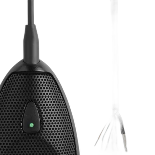 Microfone Shure MX392/C Microflex de Mesa Condensador Cardioide com Chave de Membrana Silenciosa Programável Indicador LED Lógica TTL Entrada e Saída Pré-amplificador e Cabo de Saída Inferior