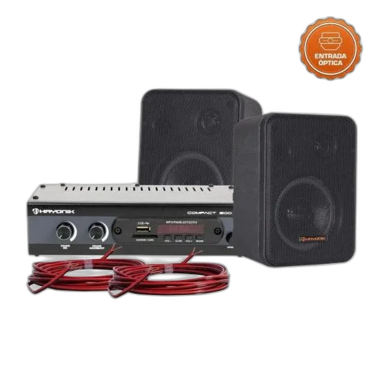 Kit Som Ambiente Ambience Hayonik 2000 OD V2 Preto