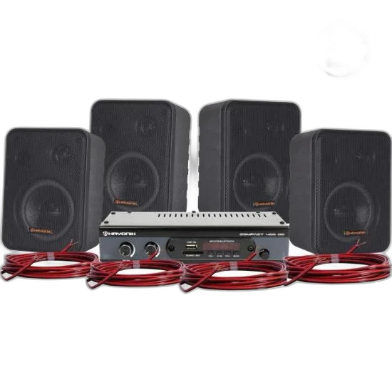 Kit Som para Ambiente Hayonik Ambience 4000 OD V2 Preto