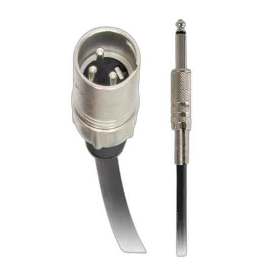 Cabo para Áudio Linha BRASIL XLR(M) X P10 3m Preto HAYONIK