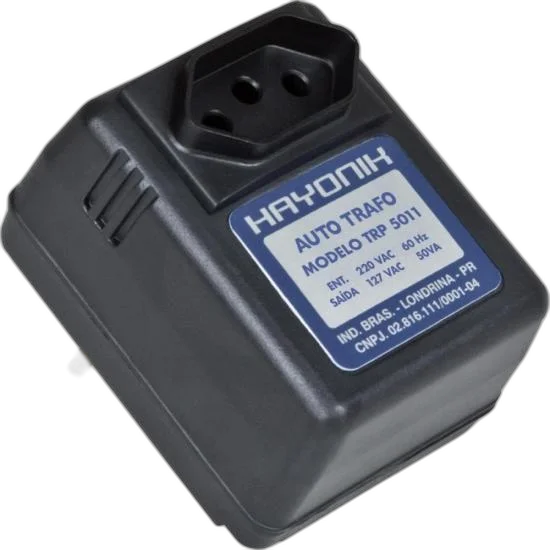 Auto Transformador Parede Hayonik TRP 5011 220/127VAC 50VA