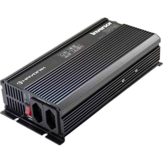 Inversor Automotivo HAYONIK MSW1215 Onda Modificada 1500W 12V/220V