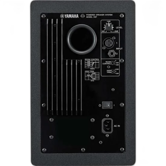 Monitor de Referência Para Estúdio Yamaha HS7 95W RMS Preto
