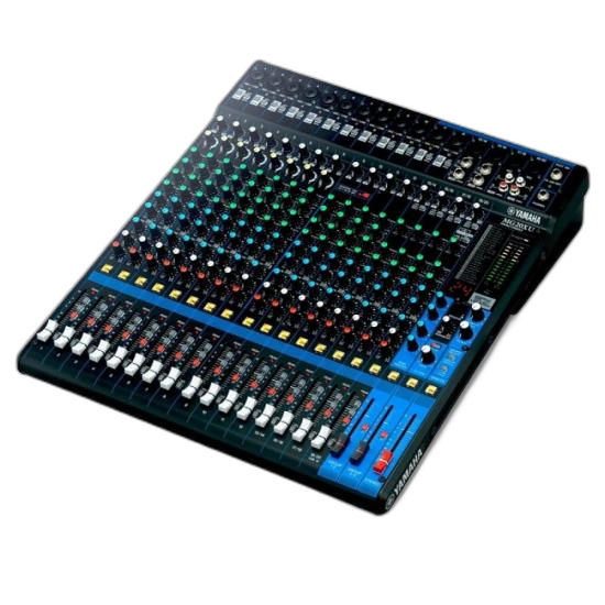 Mesa de Som Yamaha MG20XU Analógica 20 Canais Bivolt Preta