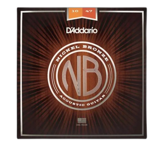 Encordoamento Violão Aço .010-.047 Nickel Bronze NB1047 D Addario