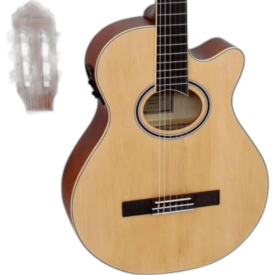 Violão Giannini GNF1D Mini Jumbo Nylon Natural