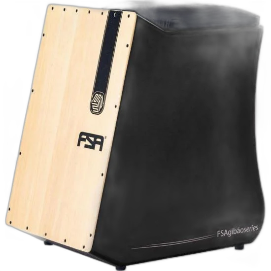 Cajon Gibão FGB6501 Preto FSA - O Melhor Cajon para Músicos!