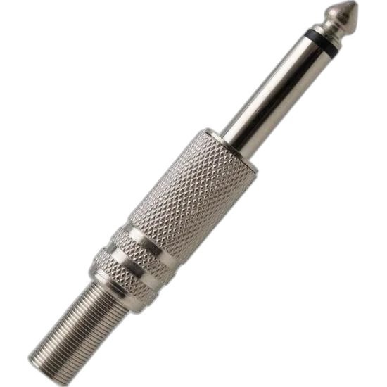 Plug P10 Mono Metal com Mola Niquelado PGPZ0004 Storm - PCT / 10