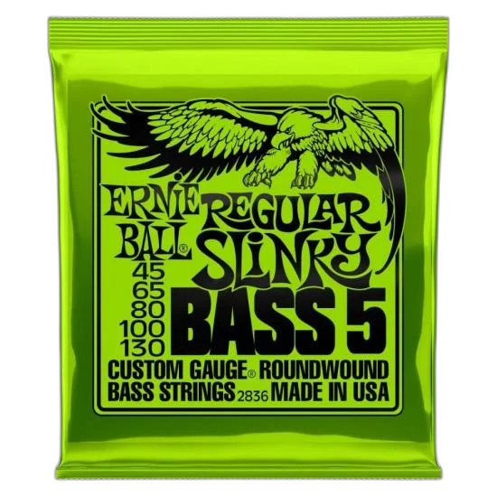Encordoamento Para Contrabaixo Niquel .045 Regular Slinky Ernie Ball