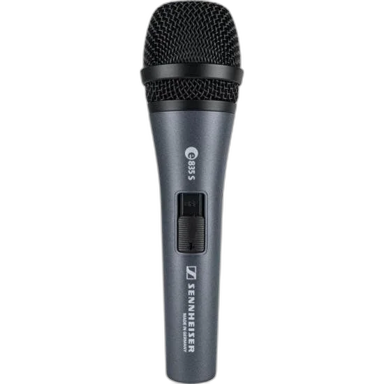 Microfone Sennheiser E835-S Dinâmico Cardioide