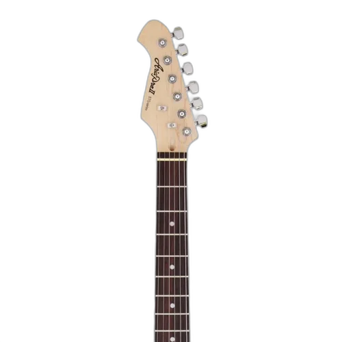 Guitarra Aria Série STG-003/M LH Black (canhoto)