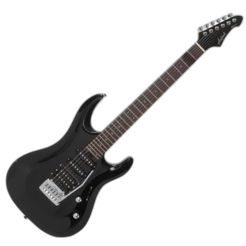 Guitarra Aria MAC-STD Metallic Black