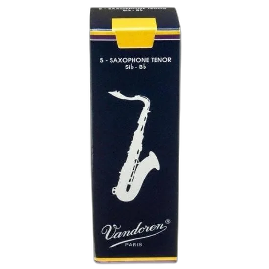 Palheta Tradicional Saxofone Tenor 2 Vandoren SR222 - CX / 5