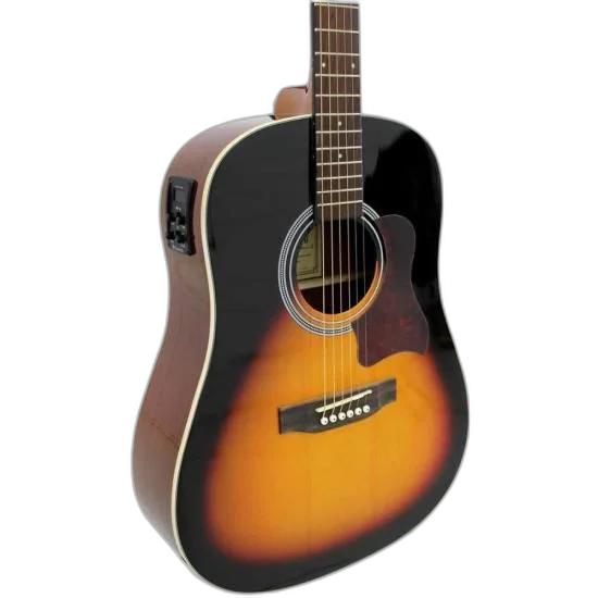 Violão Giannini Perform GSS Plus Eletroacústico Aço Vintage Sunburst