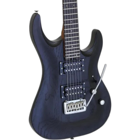 Guitarra Aria Pro II MAC-DLX Stained Black