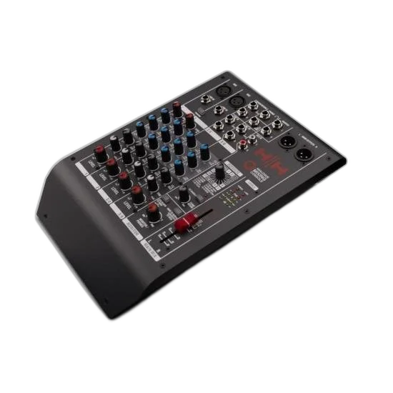 Mesa de Som HH Queensberry Q6FX 6 Canais Preta