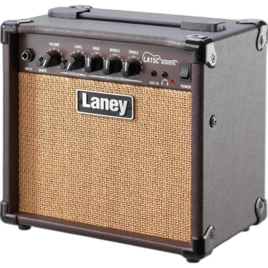 Amplificador Para Violão Laney LA15C Marrom 30w