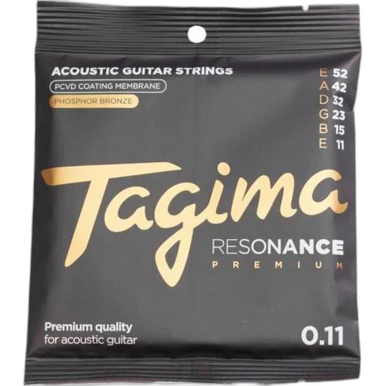 Encordoamento Para Violão .011-.052 Resonance Premium Tagima