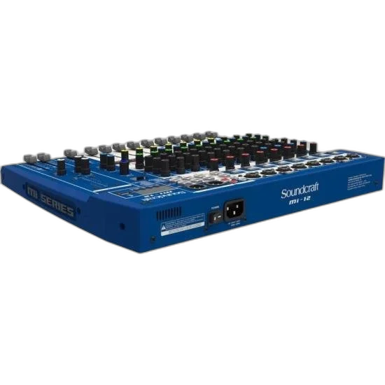 Mesa de Som Soundcraft MI-12 12 Canais USB