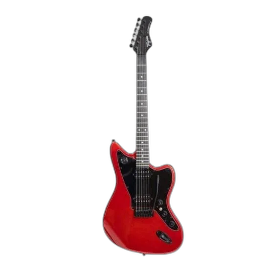 Guitarra Tagima Jazzmaster Strato DuoSmart Candy Apple
