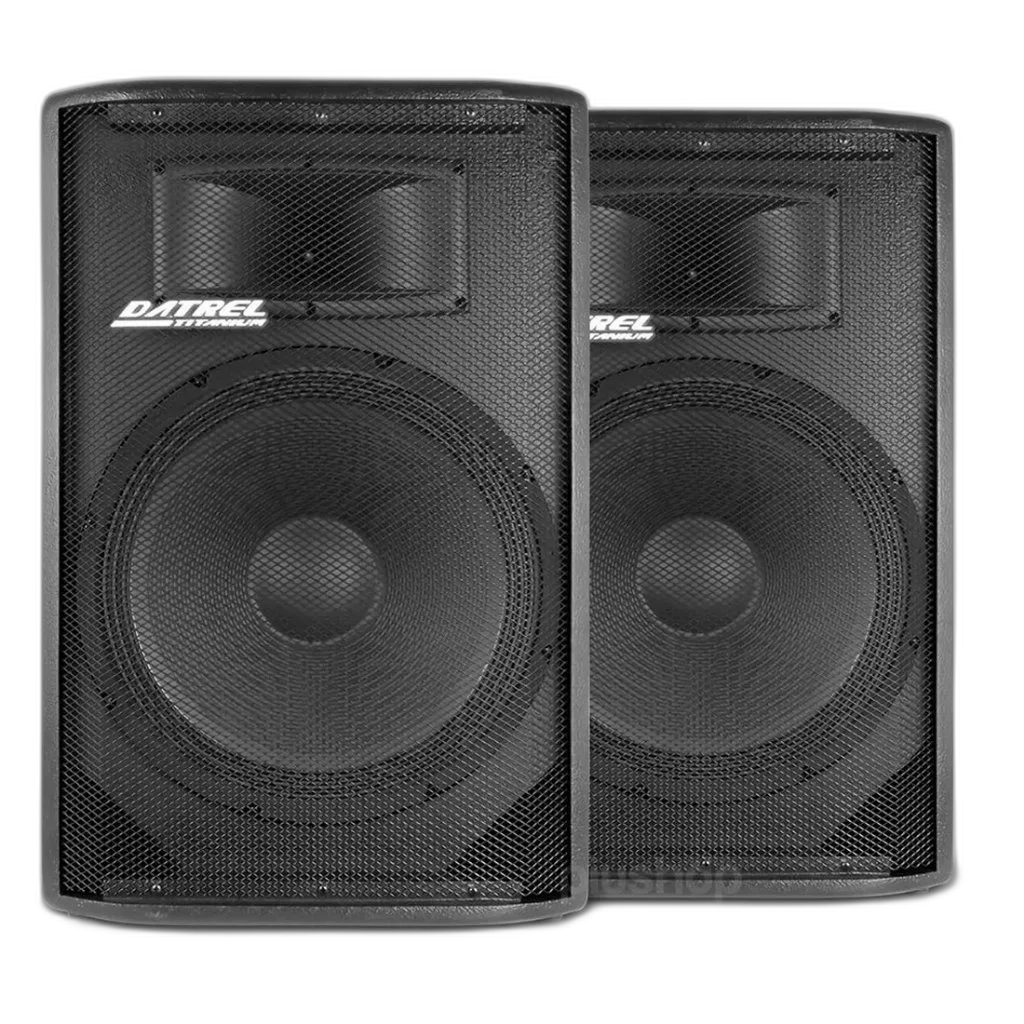 Kit Caixa Ativa Passiva Datrel Falante 15 Bluetooth Usb 600w Datrel At15-300