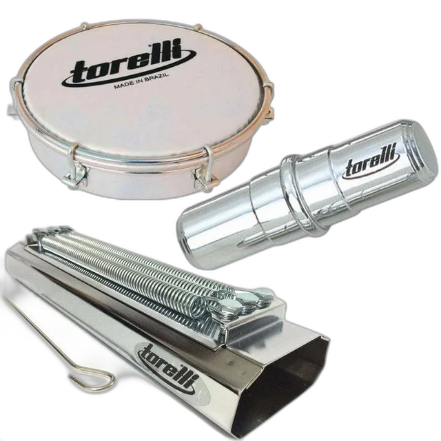 Kit Torelli Reco Reco Tr501 + Tamborim Tt414 + Ganza Tg551