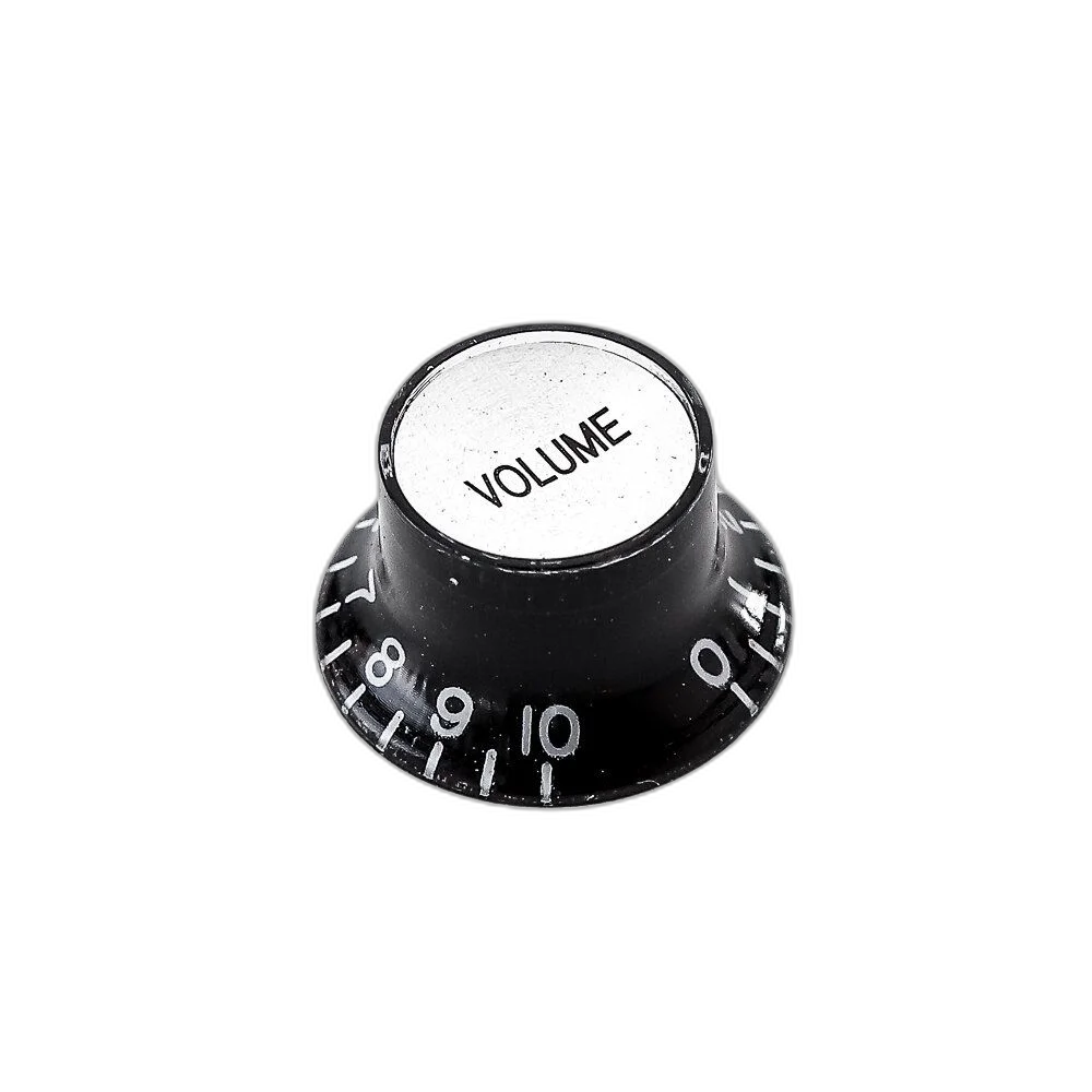 Knob Plástico Instrumentos (3 Peças) Spirit KSG-VOL-BKCR